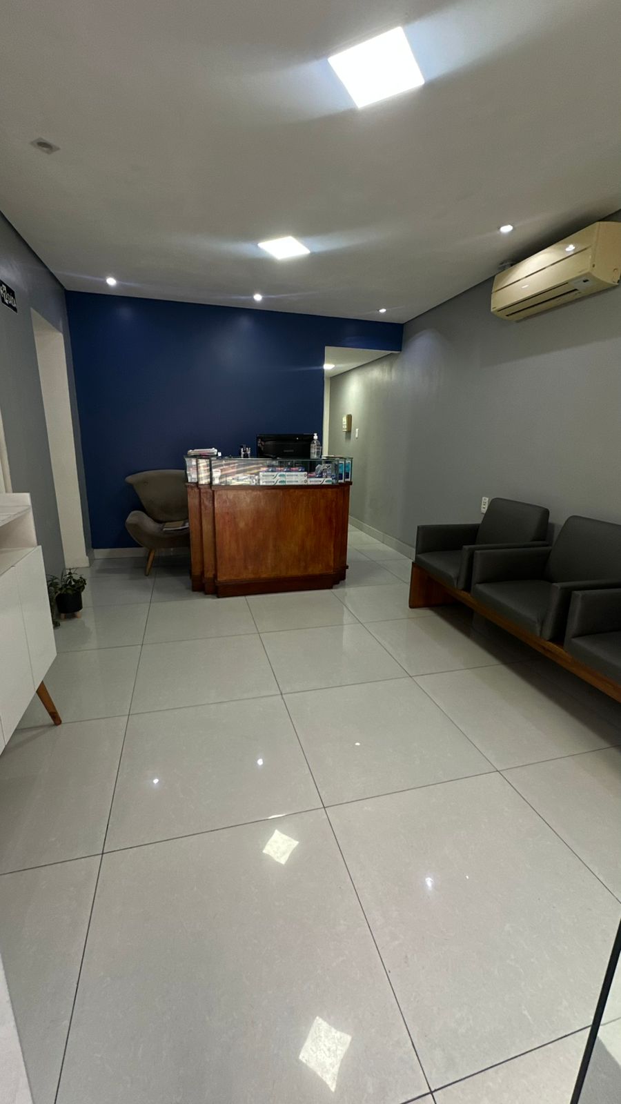 Recepção e sala de espera da FKODONTO